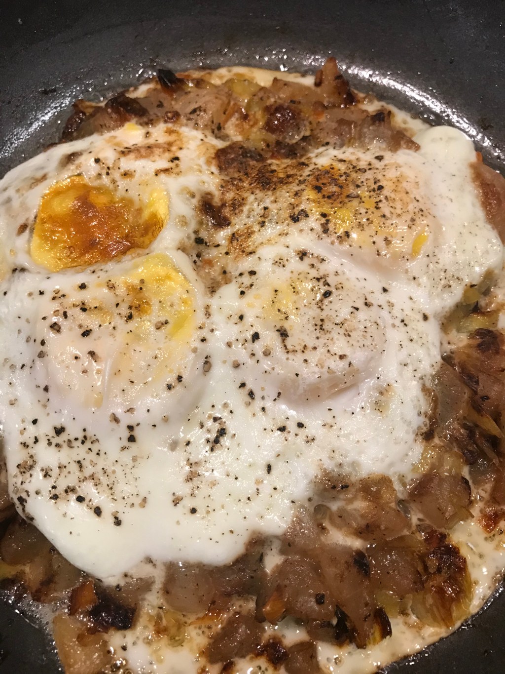 RADISH BROWNS AND OVEN BAKED&nbsp;EGGS