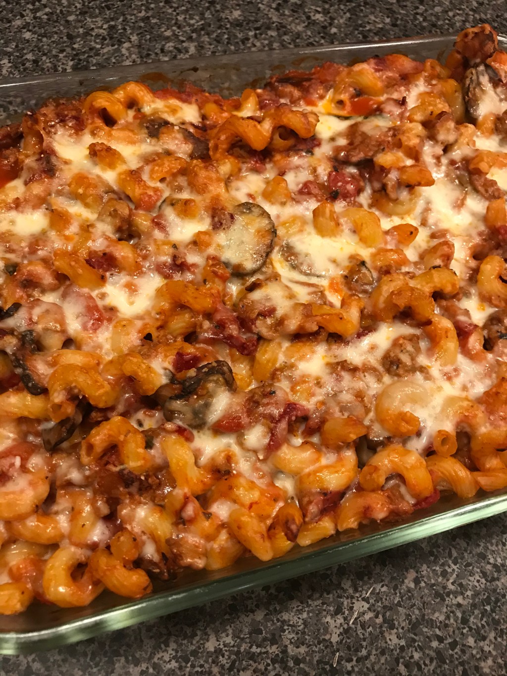 BAKED GROUND TURKEY PASTA&nbsp;CASSEROLE